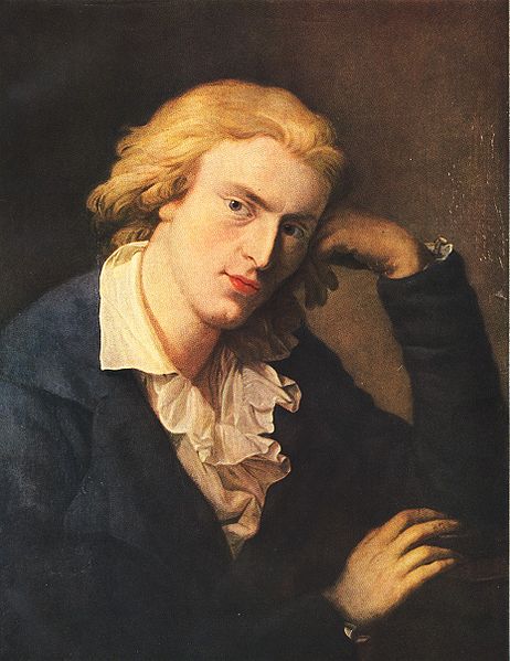 Friedrich Schiller ca. 1786-1791 by Anton Graff (1736-1813)  Stadische Galerie Dresden
